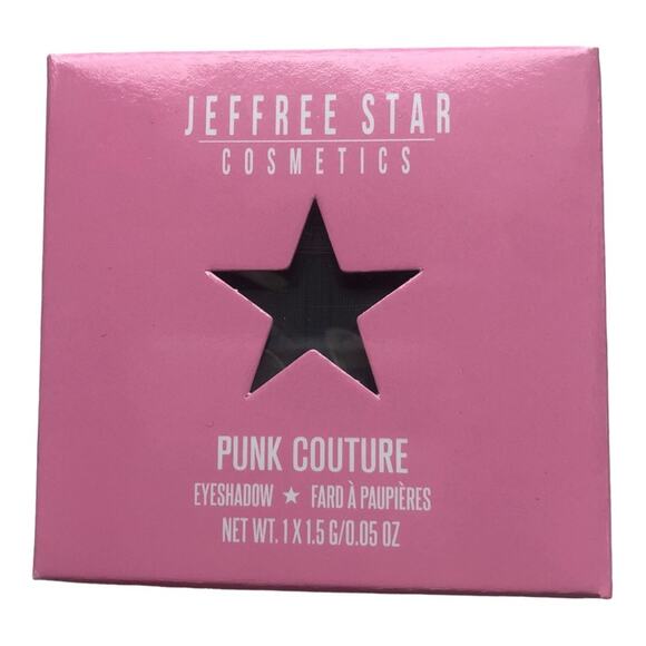 JEFFREE STAR COSMETICS NIB Artistry Single Eyeshadow PUNK COUTURE Dark Gray - Picture 3 of 6